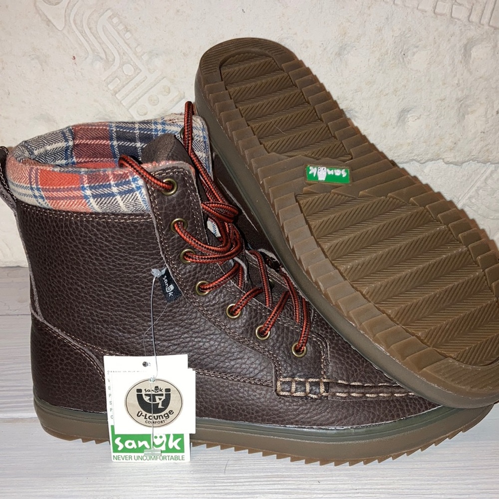 Sanuk”StattonDeluxe”(NWT)